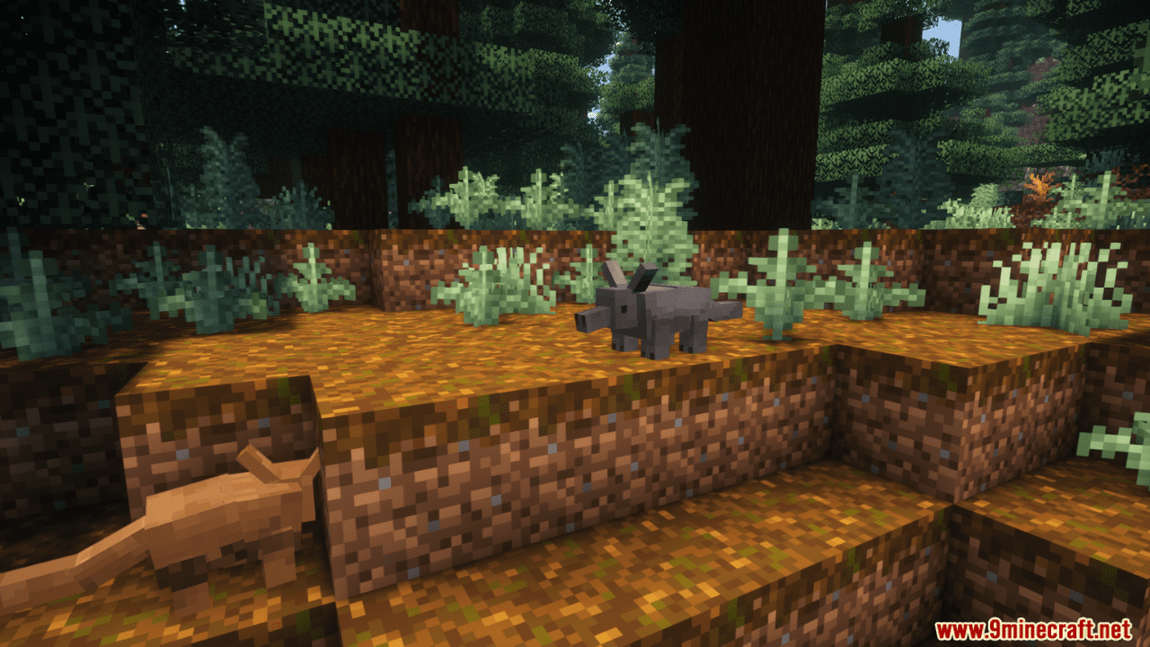 image 10 for Aardvark's Weird Zoology Mod (1.20.1) - 60+ unique creatures