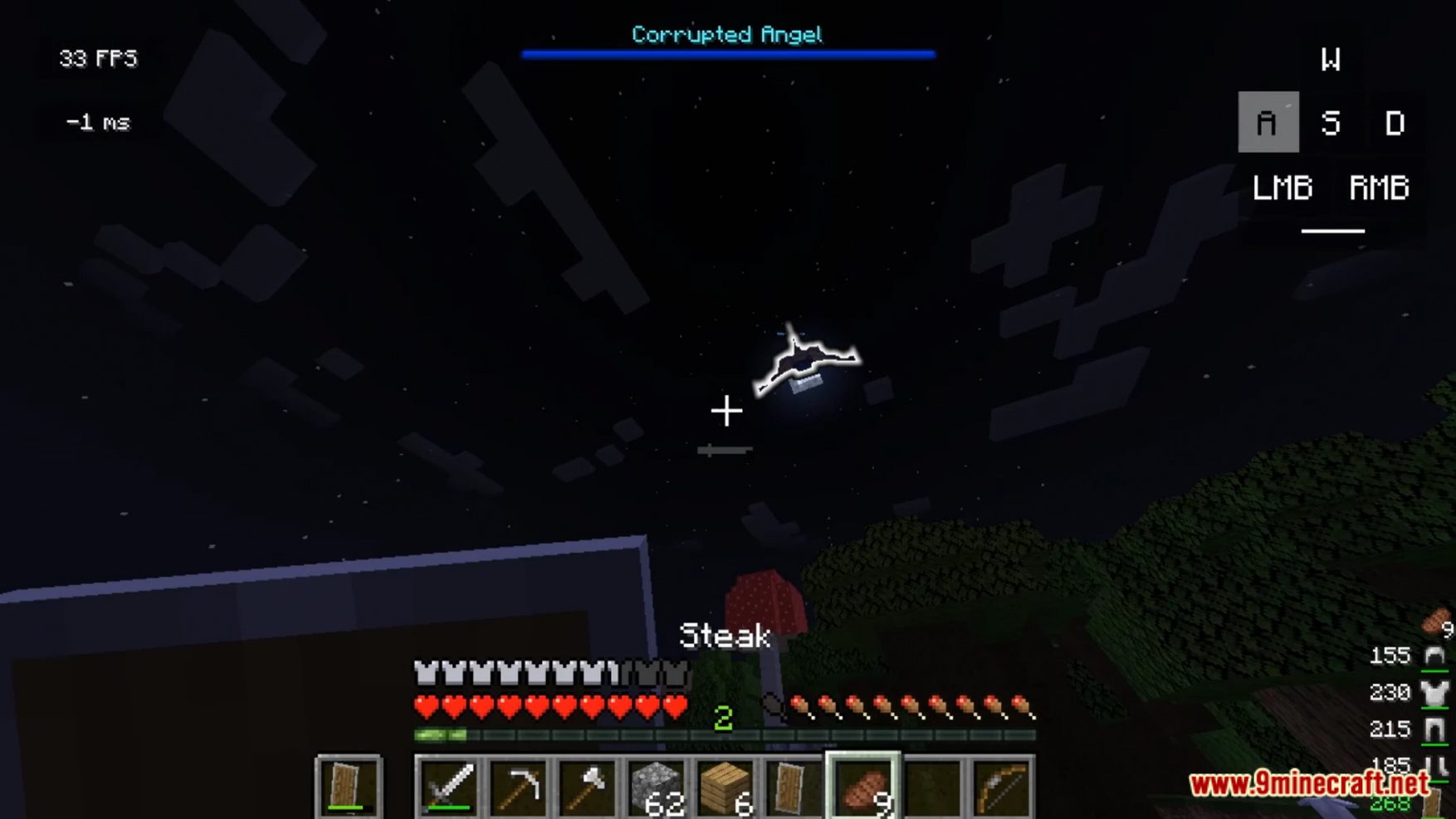 description_7 Horrible Night Data Pack (1.20.2, 1.19.4) - Ночной челлендж!
