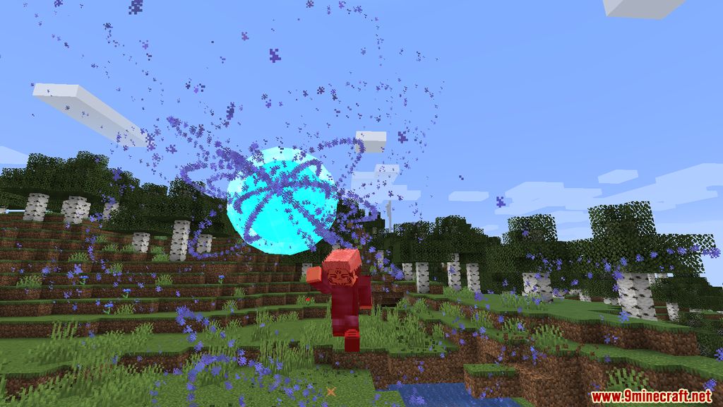 description_14 Jutsu Kaiten Mod 1.16.5 - Animation, witchcraft combat