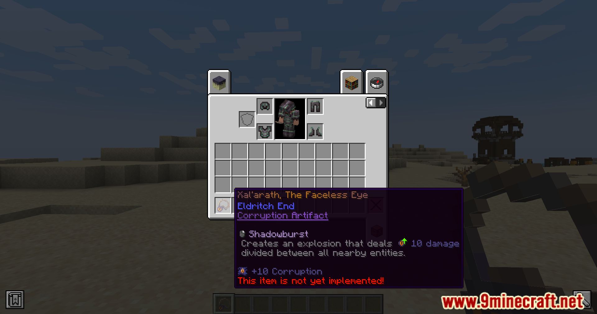description_14 Eldritch End Mod (1.20.1) - Journey into Madness