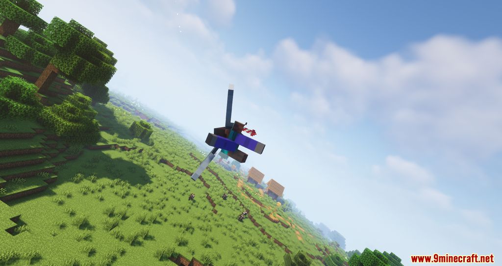 description_2 Cool Elytra Roll Mod (1.20.4) - movimiento, vuelo