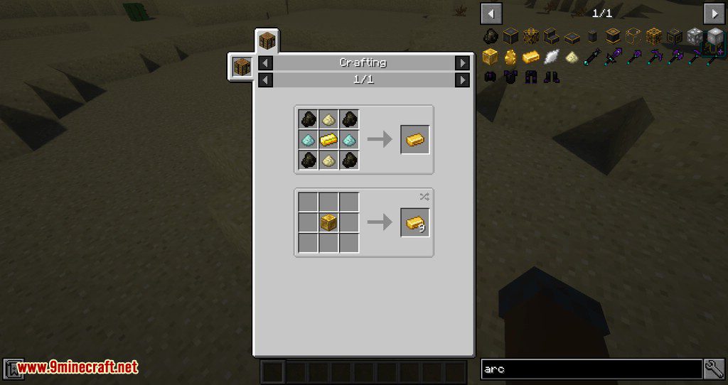 description_21 Forbidden and Arcanus Mod 1.20.1 - Magic theme