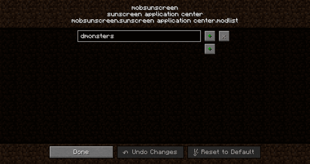 description_6 Mob Sunscreen Module 1.20.2 - Prevents mobs from burning in the sun.