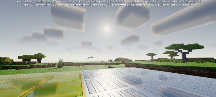 image 9 for Шейдер определения вокселей Harmony (1.20) - MCPE/Bedrock