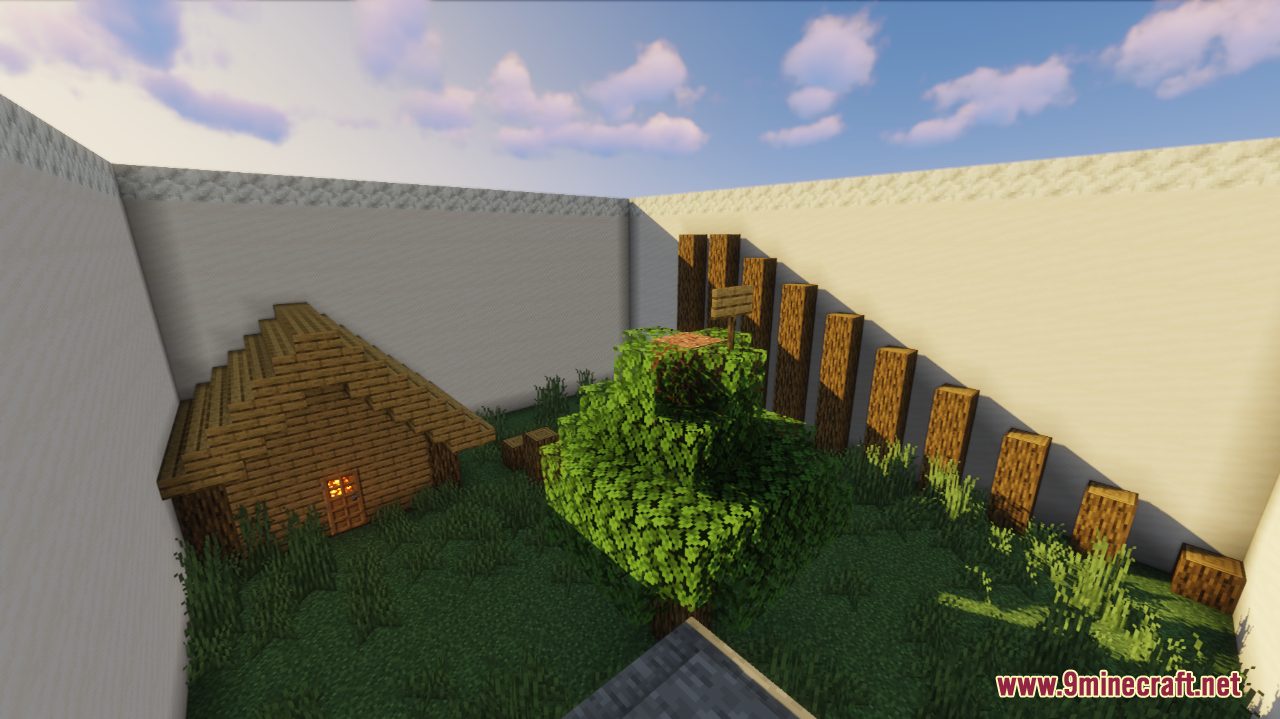 description_9 Survival Academy Map (1.20.4, 1.19.4) - teste a sua memória
