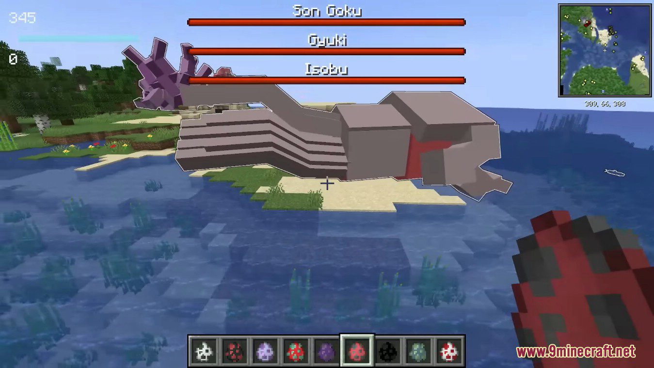 description_17 Noon's Naruto Mod 1.18.2 is one of the most Naruto-like mods.