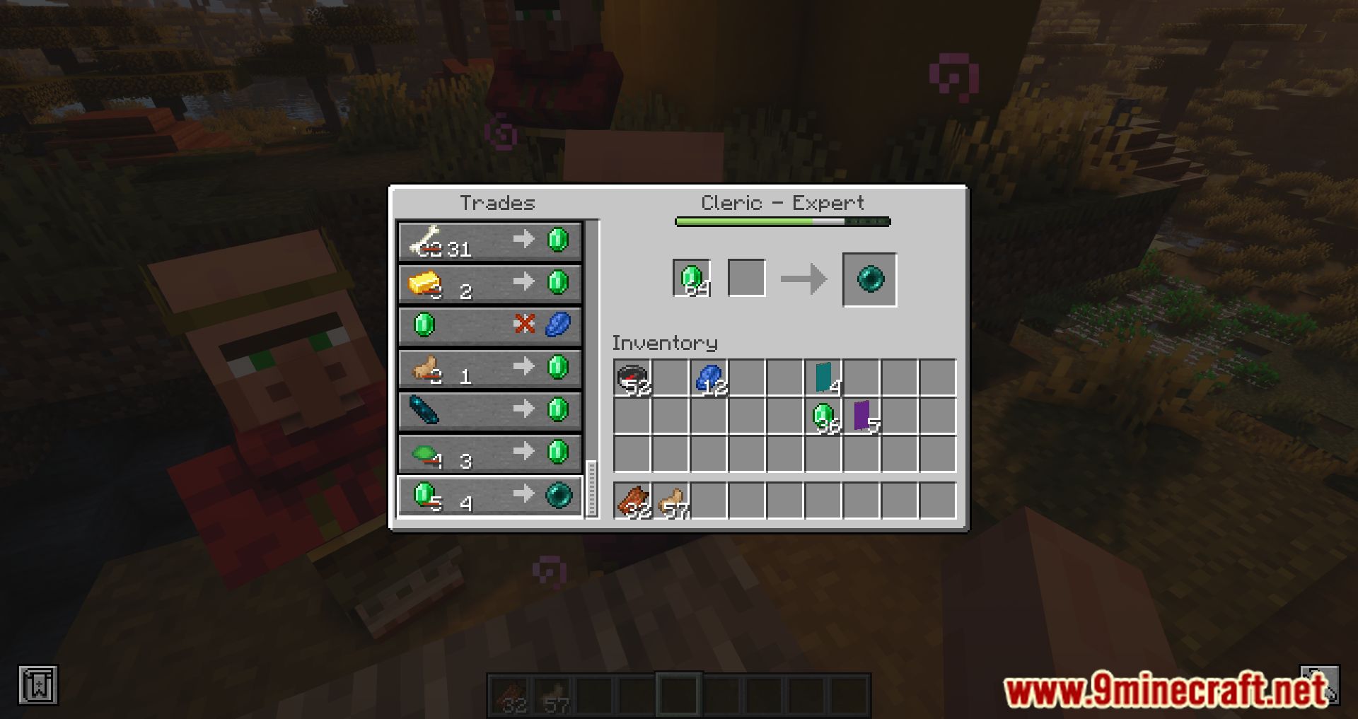 description_15 Más Villager Trades Mod 1.19.4 - variedad en el comercio