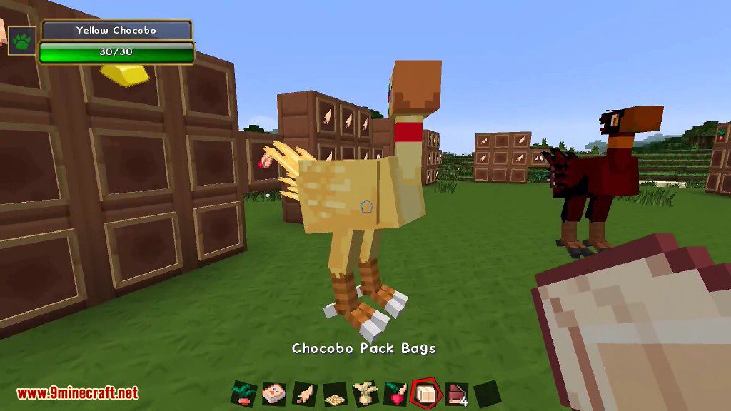 image 5 for Мод ChocoCraft (1.20.4) - Чокобо из Final Fantasy