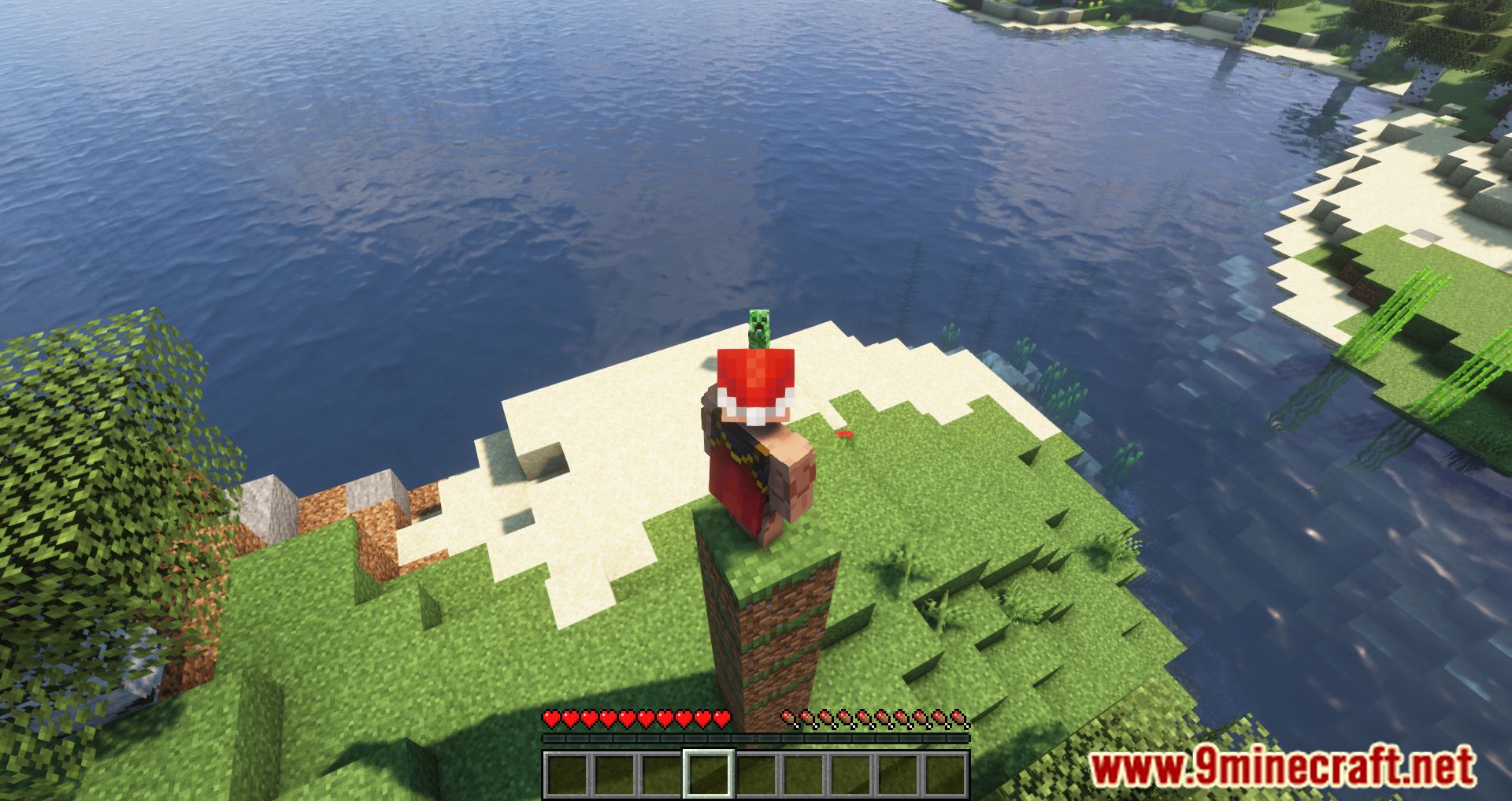 description_0 Peeping Creepers Mod (1.19.3) - Криперы для ухода за пациентами и прыжками