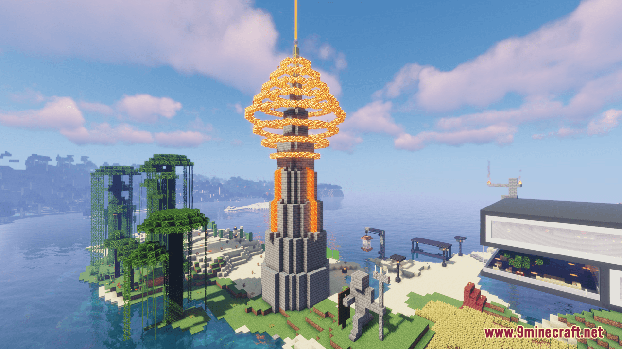description_1 Island Maps (1.20.4, 1.19.4) - Abandoned Madman's House