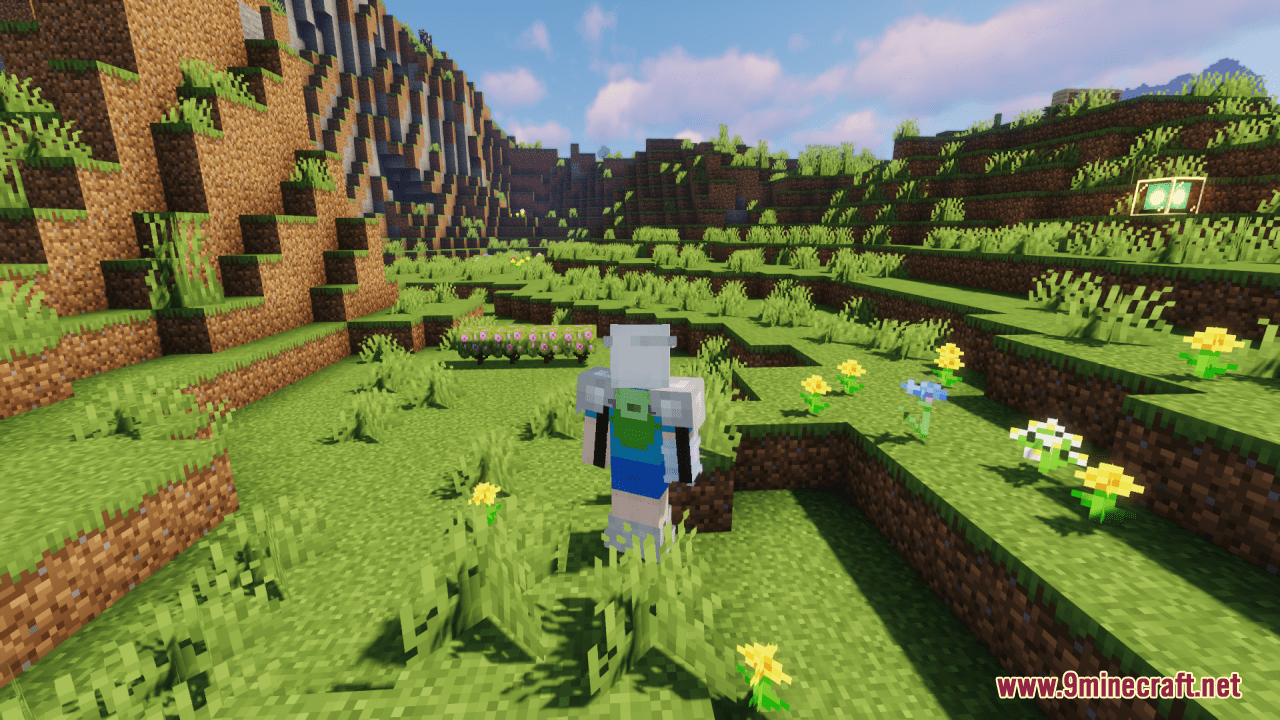 description_1 Unobtrusive Armor Resource Pack (1.19.4, 1.19.2) - текстур-пак