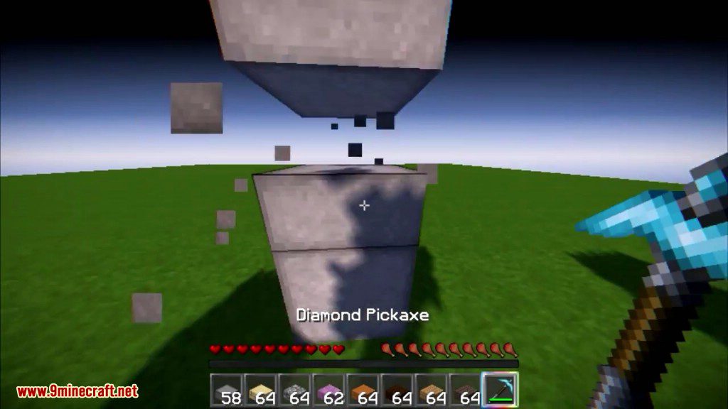 description_4 KleeSlabs Mod (1.20.1) Forge version - destroys only half of double slabs