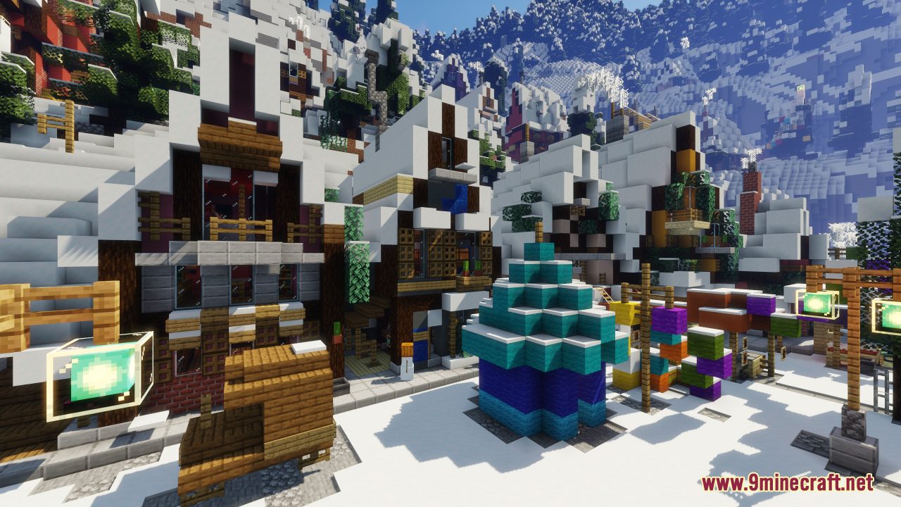 description_6 Minecraft Frozen - Allendale Mapa (1.20.4, 1.19.4) - Reino del Viento Noruego