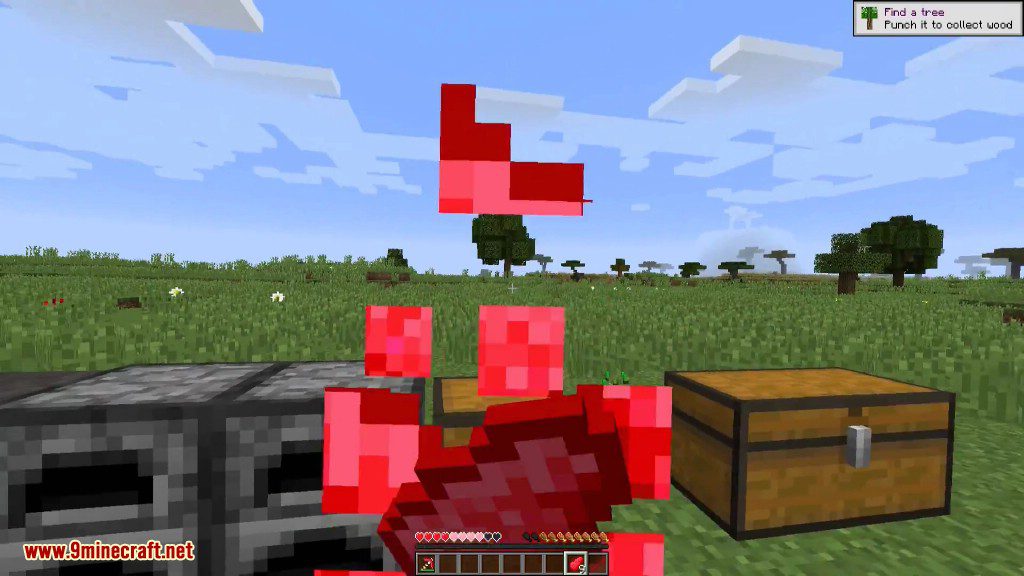 description_5 Rock Candy Mod 1.16.5, - Energy in the form of candies