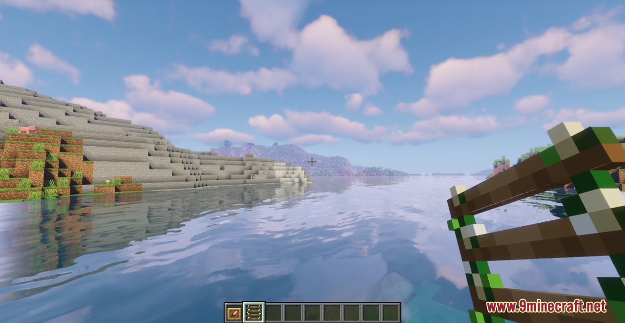 description_7 Веревочная лестница с лианами Resource Pack (1.19.2, 1.19) - Пакет текстур