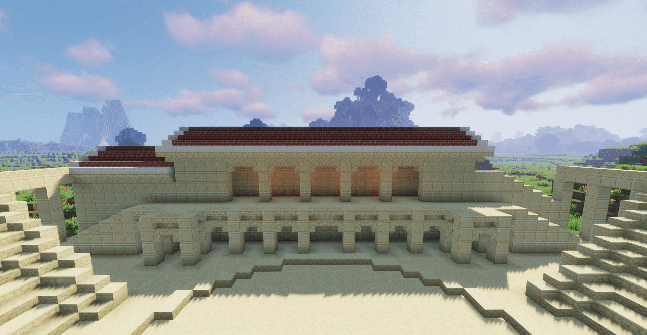 image 1 for The Antique Theater of Epidaurus | Map for Minecraft