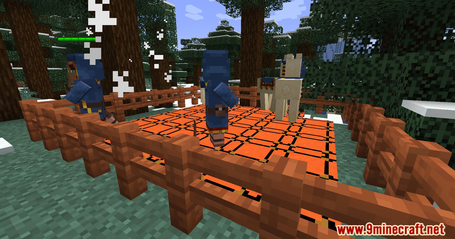 description_6 Wandering Fighters Mod 1.20.1 - Turns merchants into untamed enemies!