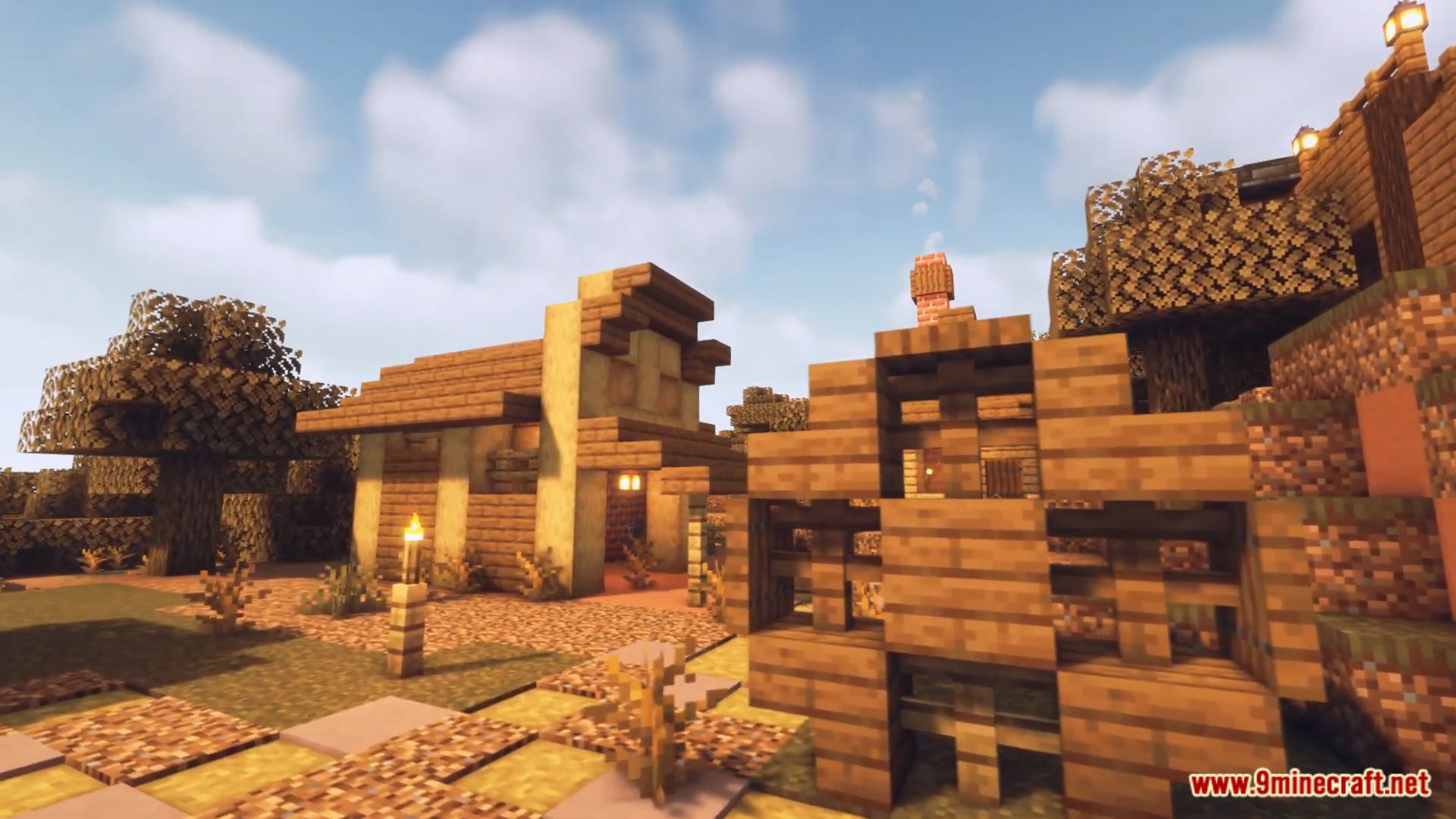description_2 Pacote de Dados Badlands Village (1.20.2, 1.19.4) - Wild West Village!