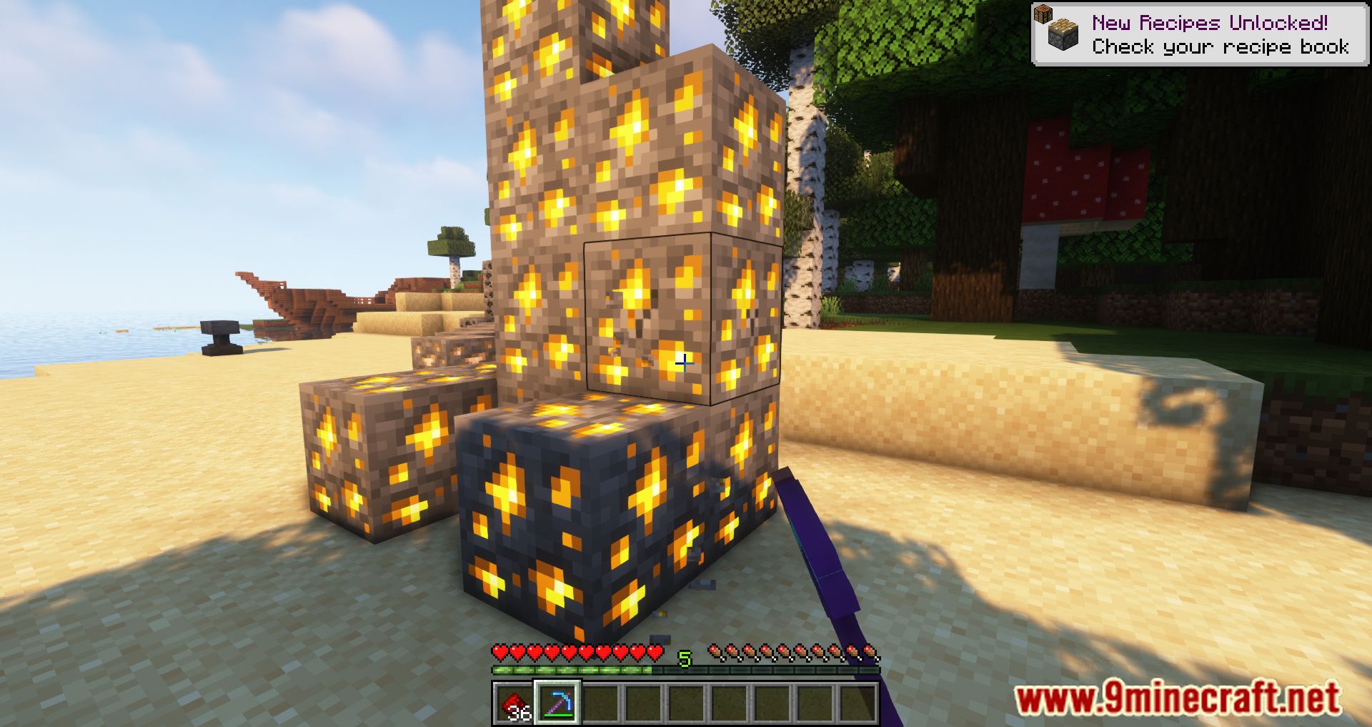 image 6 for Vein Mining Mod (1.20.4) - Trae nuevos hechizos al juego