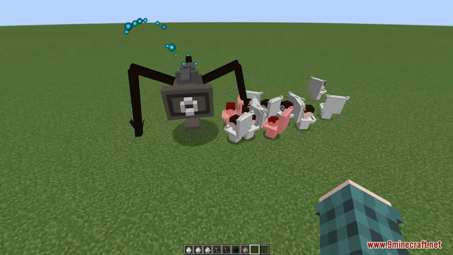 description_6 Skibidi Toilet Mod (1.20.1) - оператор и диктор