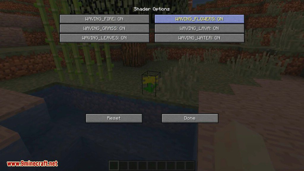 description_8 Shaders SFLP Lite (1.20.4, 1.19.2) - shaders for low-end PCs