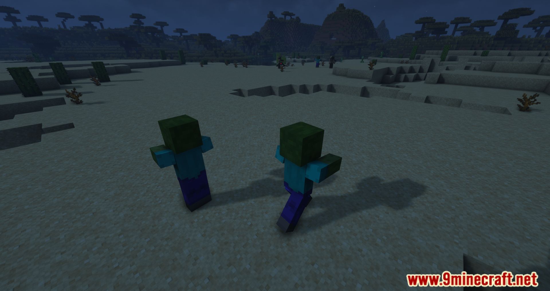 description_5 Generación En Mod de Generación (1.16.5) - cambia el radio de generación de las criaturas.
