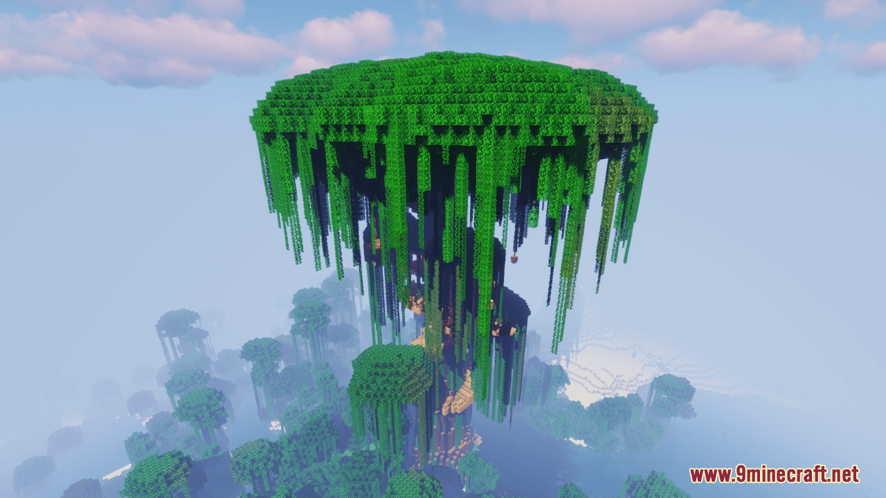 image 1 for Jerrys Tree Card (1.20.4) - CaptainSparklez Survival Series Tribute