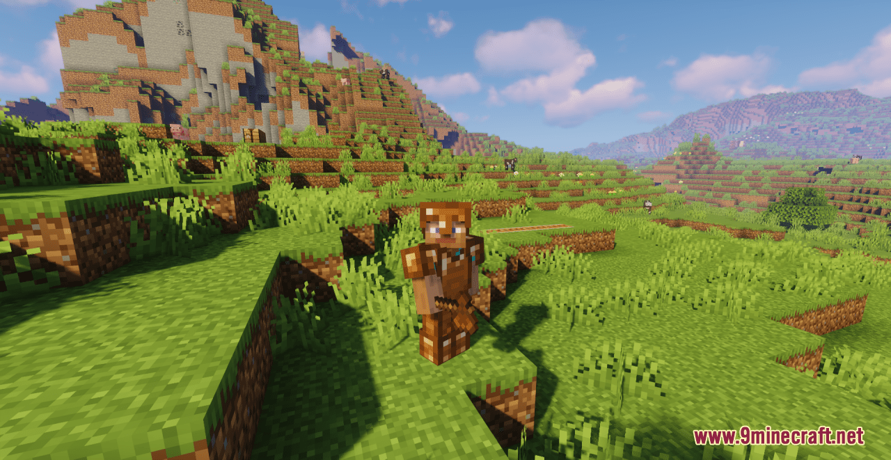 description_8 Brown Diamond Resource Pack (1.19.4, 1.19.2) - Пакет текстур