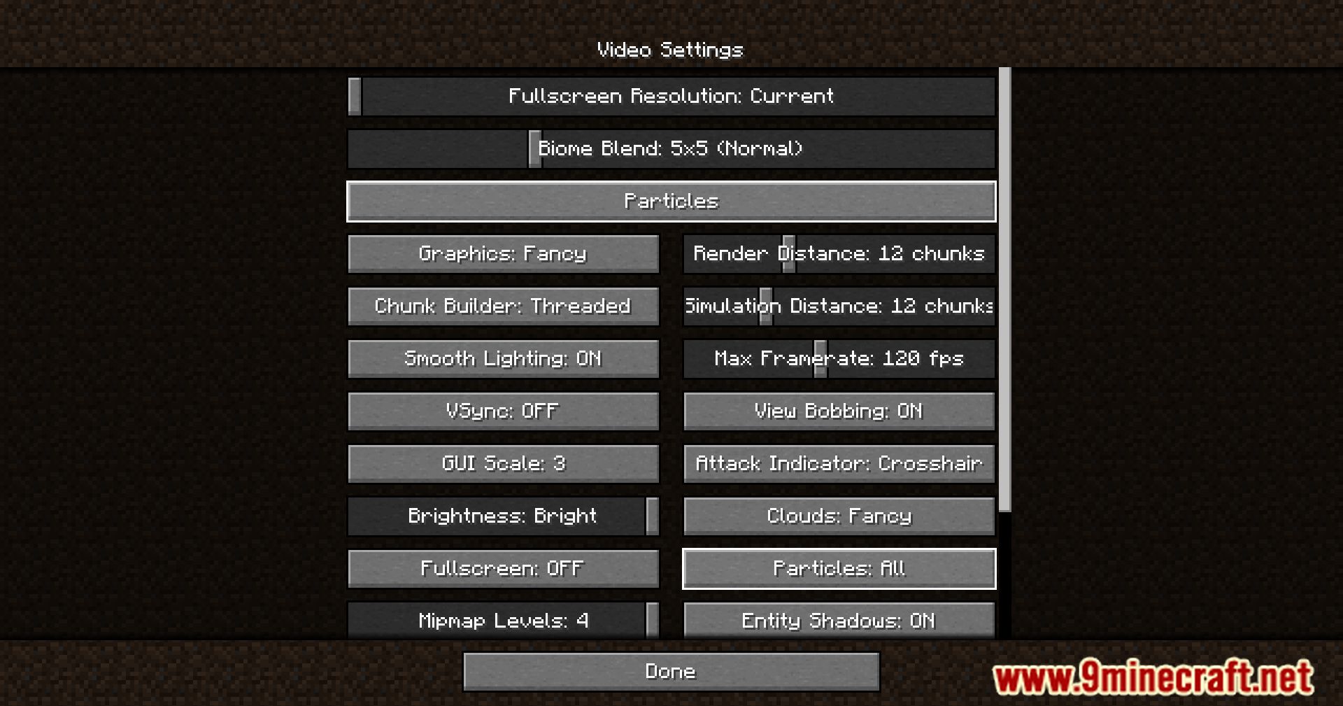 image 3 for Particle Lock Mode (1.20.4) - cleaner and smoother