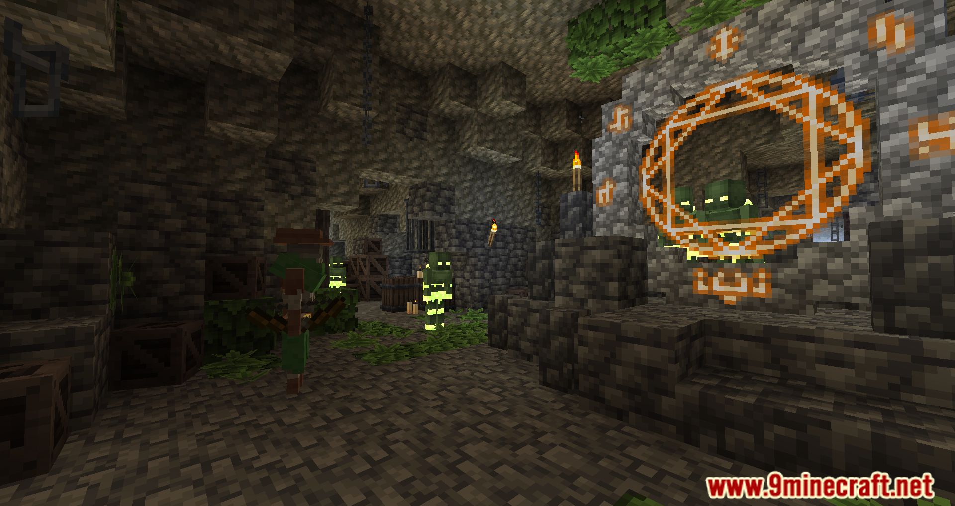 description_7 Mine Cells Mod 1.20.1 - Play Dead Cells in Minecraft.