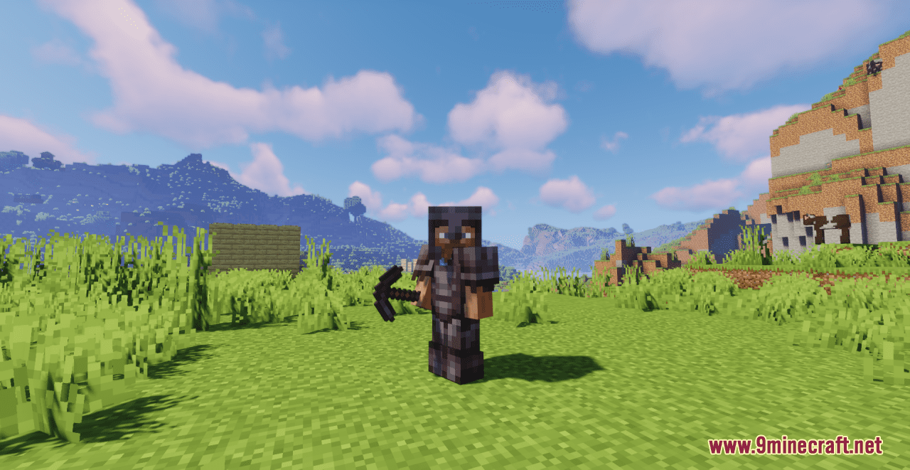 description_4 Better Netherite Tools Resource Pack (1.17.1 до 1.19.4) - текстурный пакет