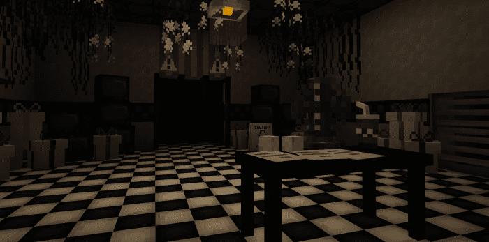 image 4 para FNAF Decoration Plugin (1.20) - MCPE/Bedrock mod