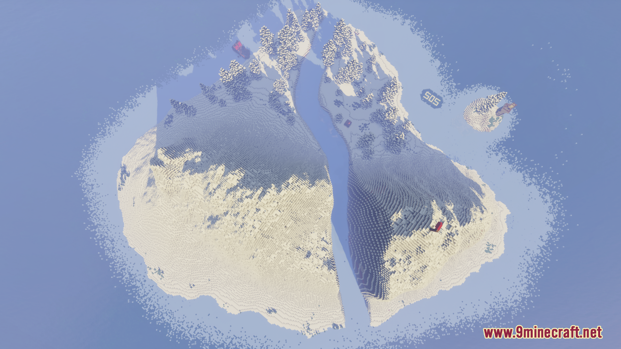description_0 Stranded 3 Maps (1.20.4, 1.19.4) - the beginning of a new journey