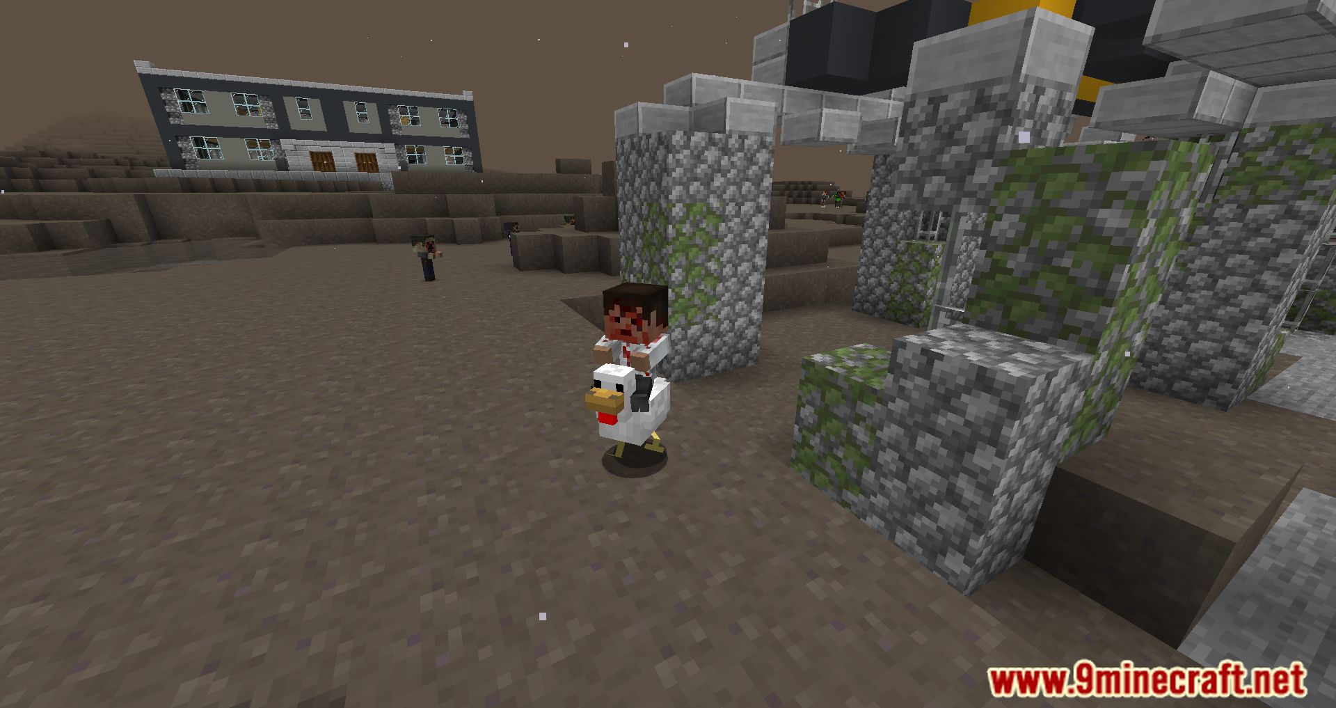 description_23 Modpack PwrDown's Zombie Apocalypse (1.16.5) - survival in a pandemic zombie world