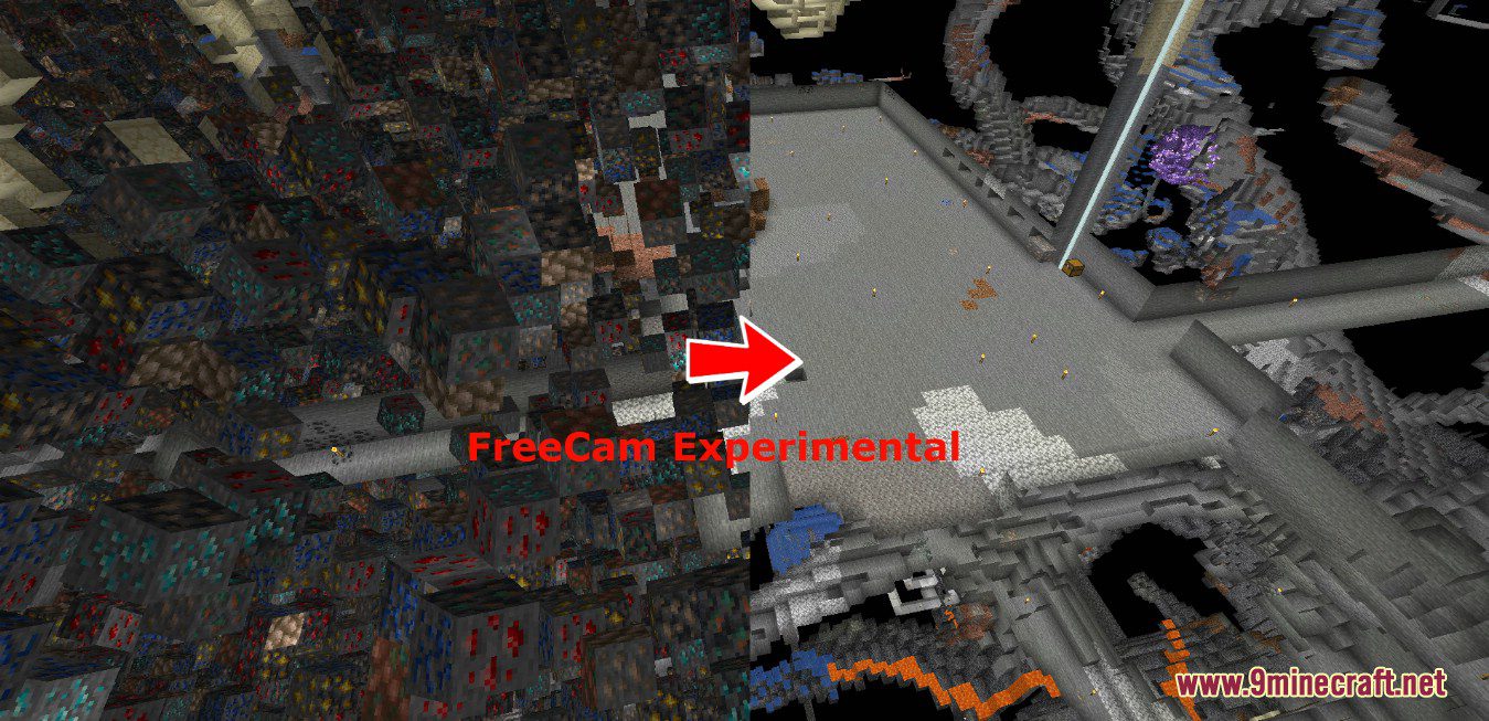 description_4 Kapiteon's FreeCam Mod 1.19.3 - Режим зрителя