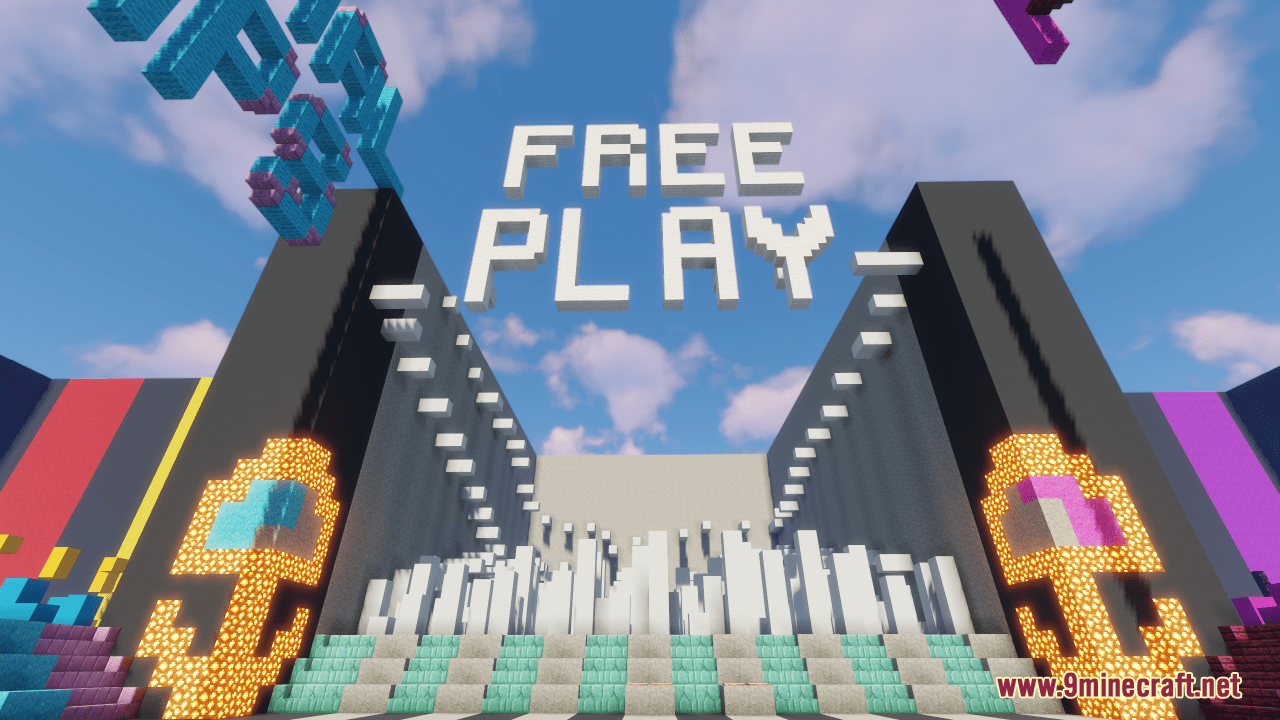 description_0 Mapas de campo de entrenamiento (1.20.4, 1.19.4) - Domina tus habilidades de parkour!