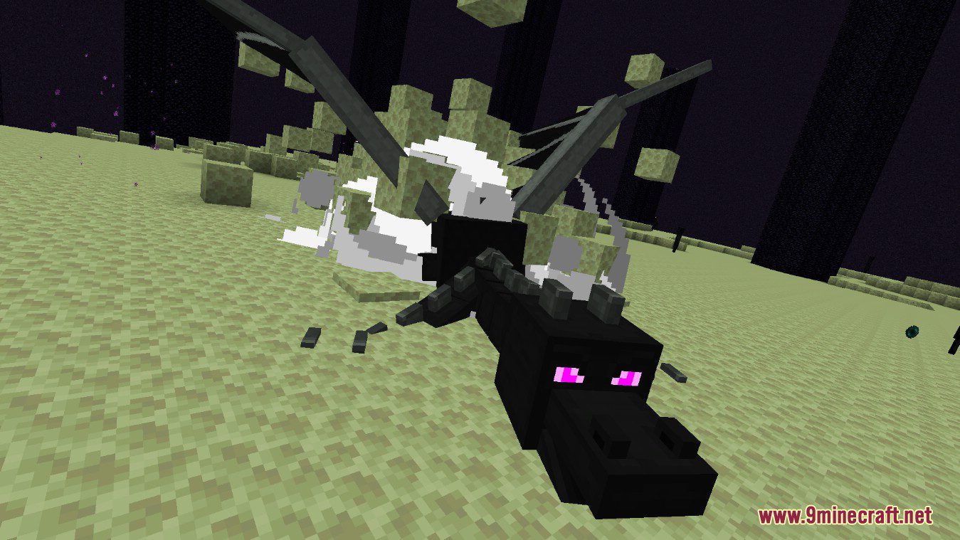 description_2 Ender Trigon Mod (1.20.4) - хардкорная версия Ender Dragon