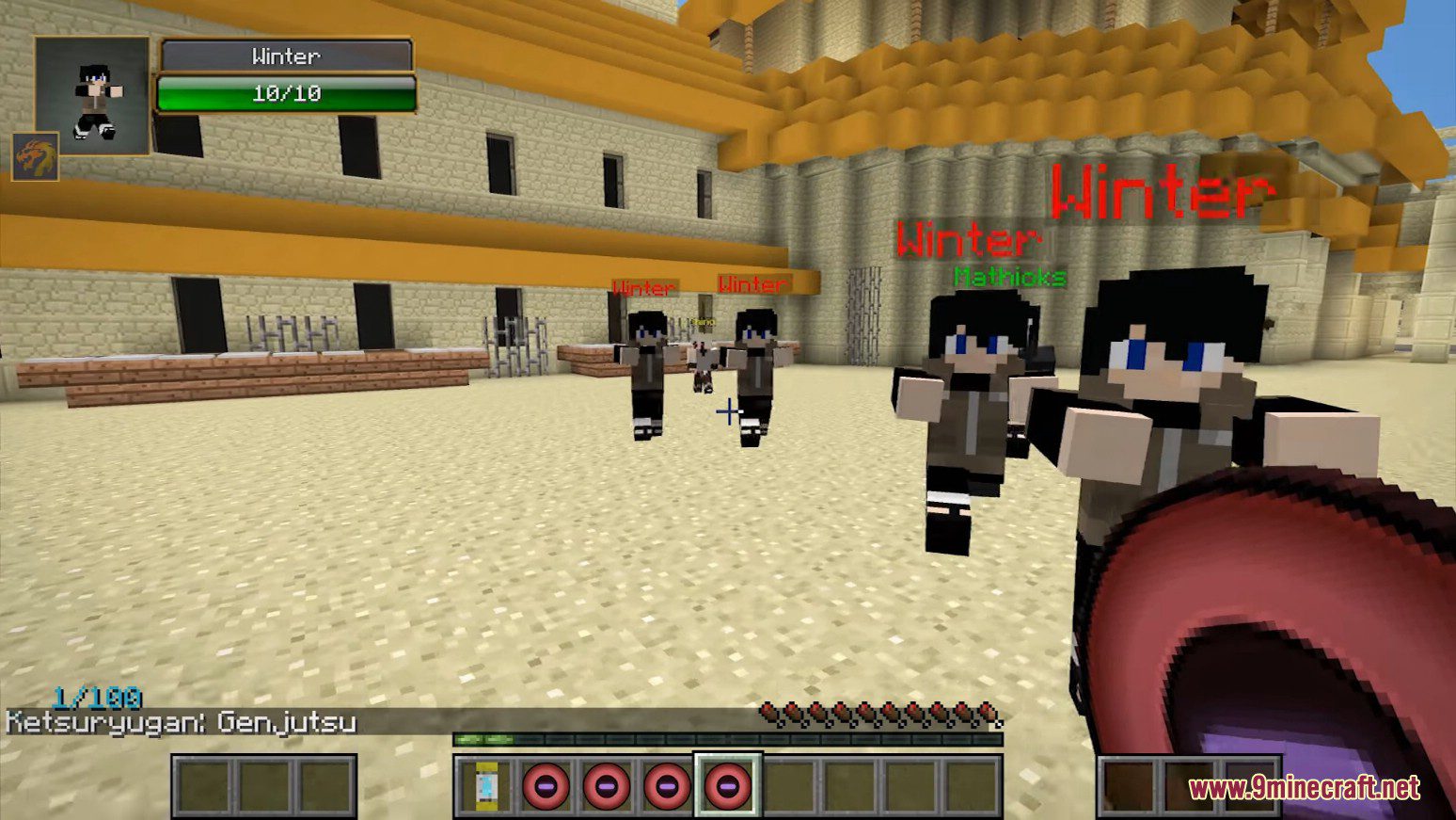 description_17 Naruto Anime Mod (1.7.10) - El mejor Naruto mod en Minecraft