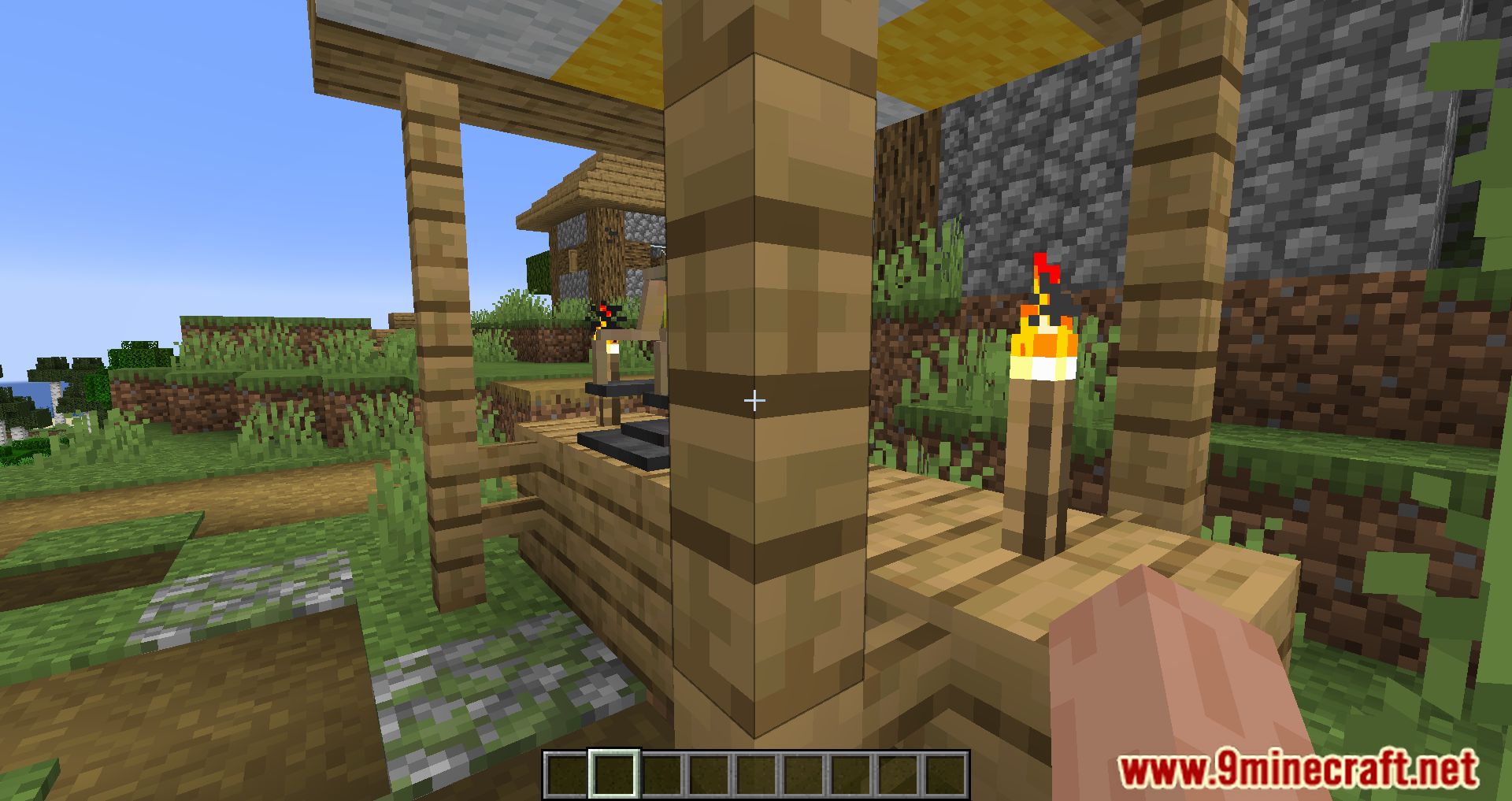 description_1 Villager Trading Station Mod 1.20.4 - Automated trading with villagers
