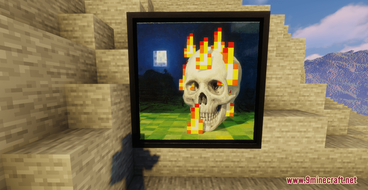 description_12 HD Paintings Resource Pack (1.19.4, 1.19.2) - текстурный пакет
