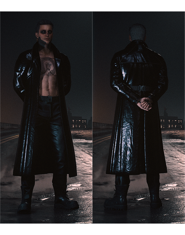 image 1 for FRAIL Inc. - Netrunner Coat (Standalone) mod