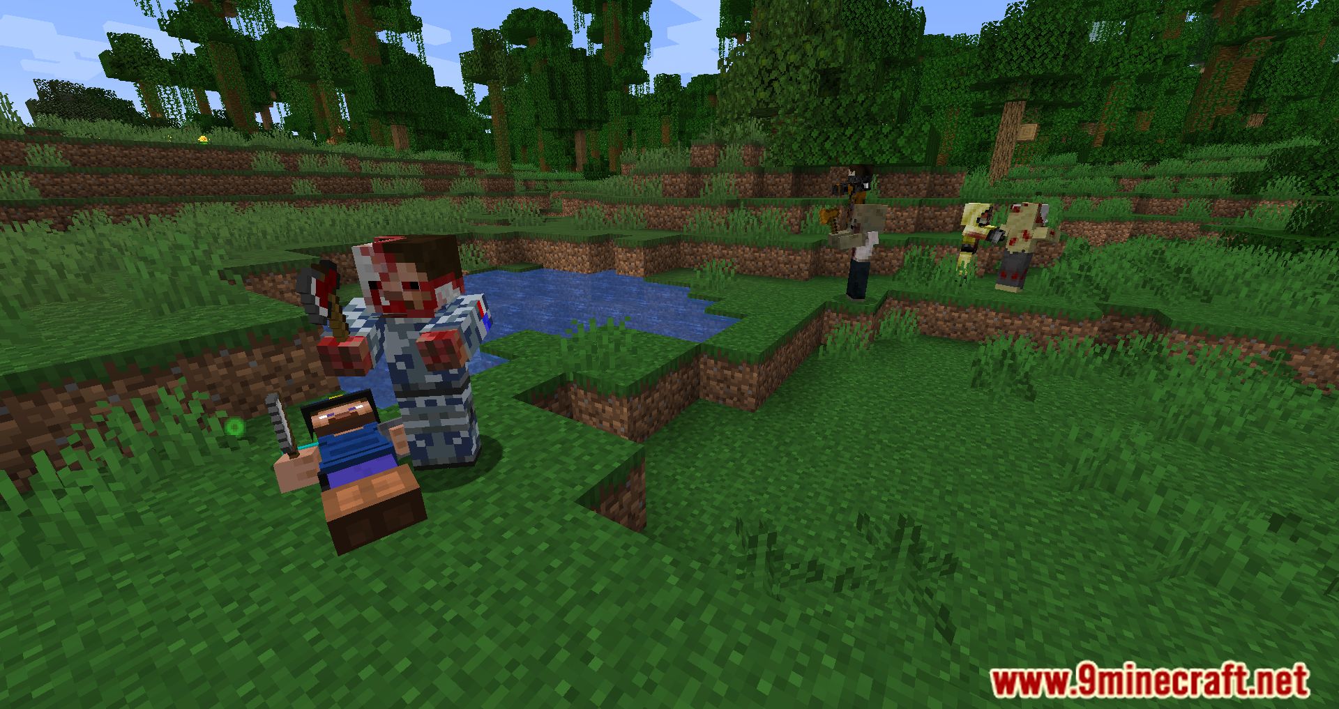 description_14 Modpack PwrDown's Zombie Apocalypse (1.16.5) - survival in a pandemic zombie world