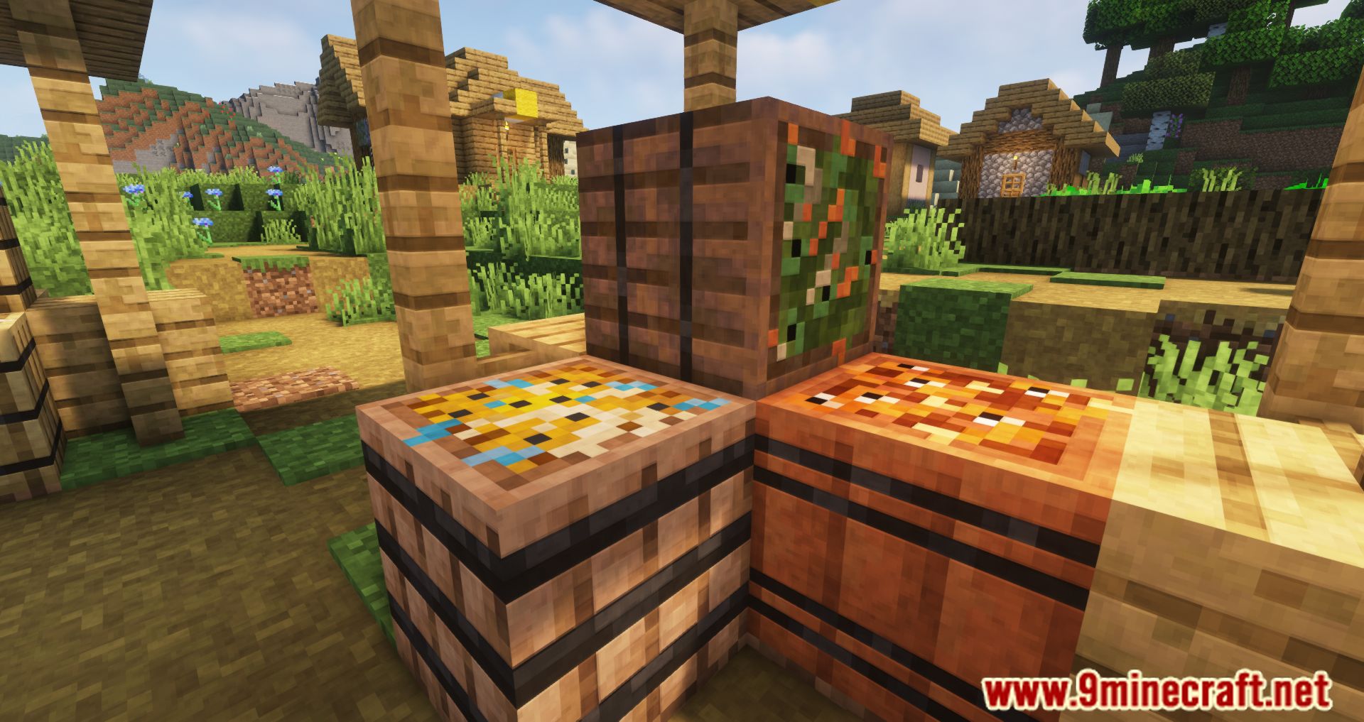 description_2 Fish In Planks Mod - рыбные блоки