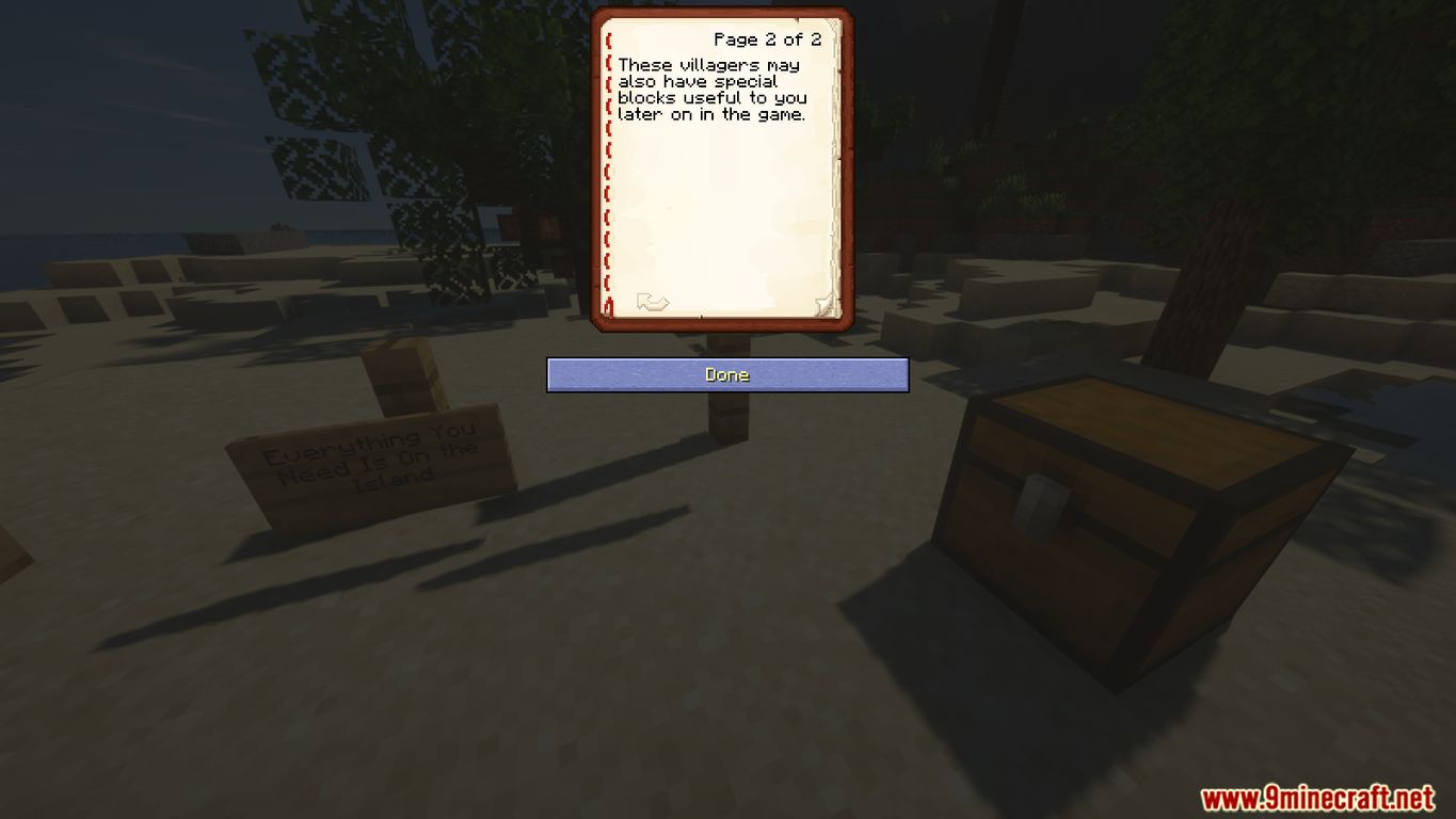 description_3 Map of Real Survival Island for Minecraft 1.14.4