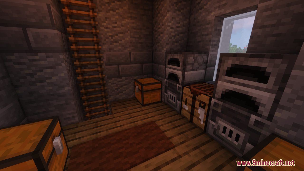 description_6 Mapa Wizard's Tower (1.20.4, 1.19.4) - casa de partida para los magos