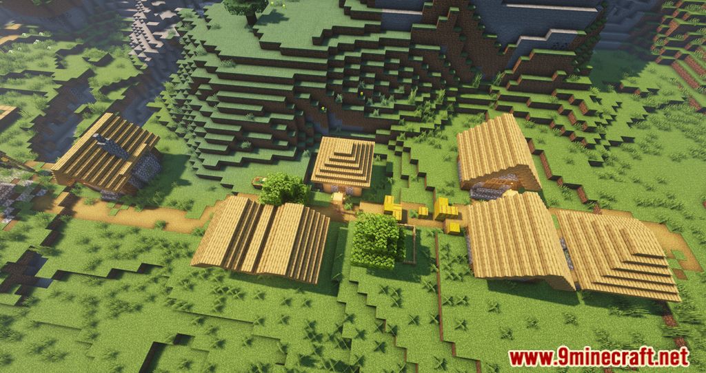 description_0 Curses' Naturals Mod - Случайно генерируемые структуры.
