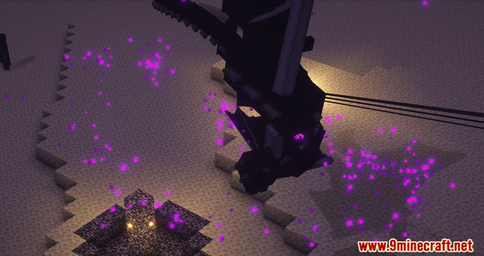 description_9 Savage Ender Dragon Mod 1.20.1 - New power of the Ender dragon