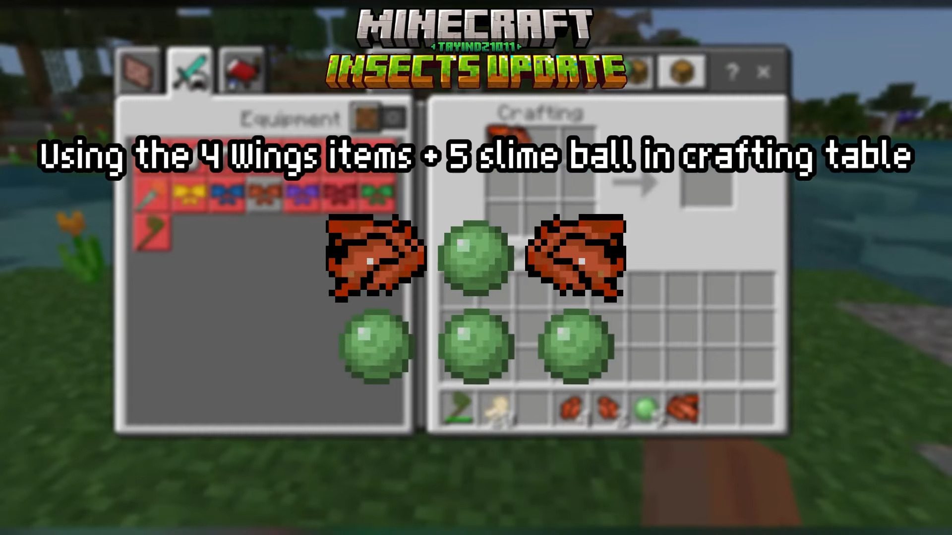 image 6 for Addon Entity Insects (1.20) - MCPE/Bedrock Mod