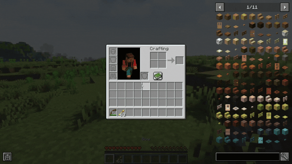 description_1 Arrow Collector Mod 1.20.4 - Восстанавливаемые стрелы