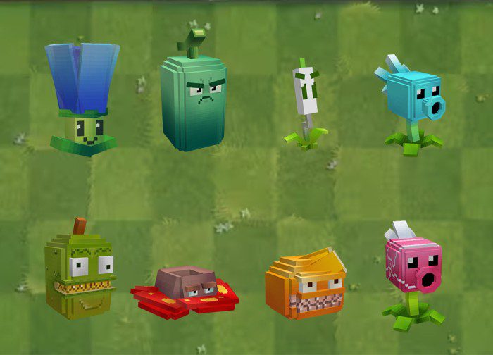 image 3 for Gero's Plants VS Zombies Add-on (1.20) - MCPE/Bedrock Mod